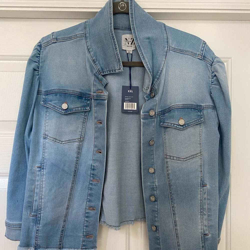 XXL Light Blue Denim Jacket